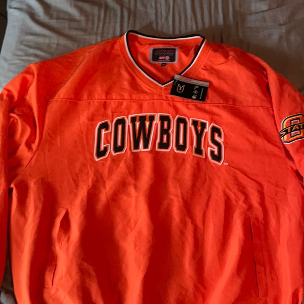 NWT Men’s Oklahoma State Pullover Jacket